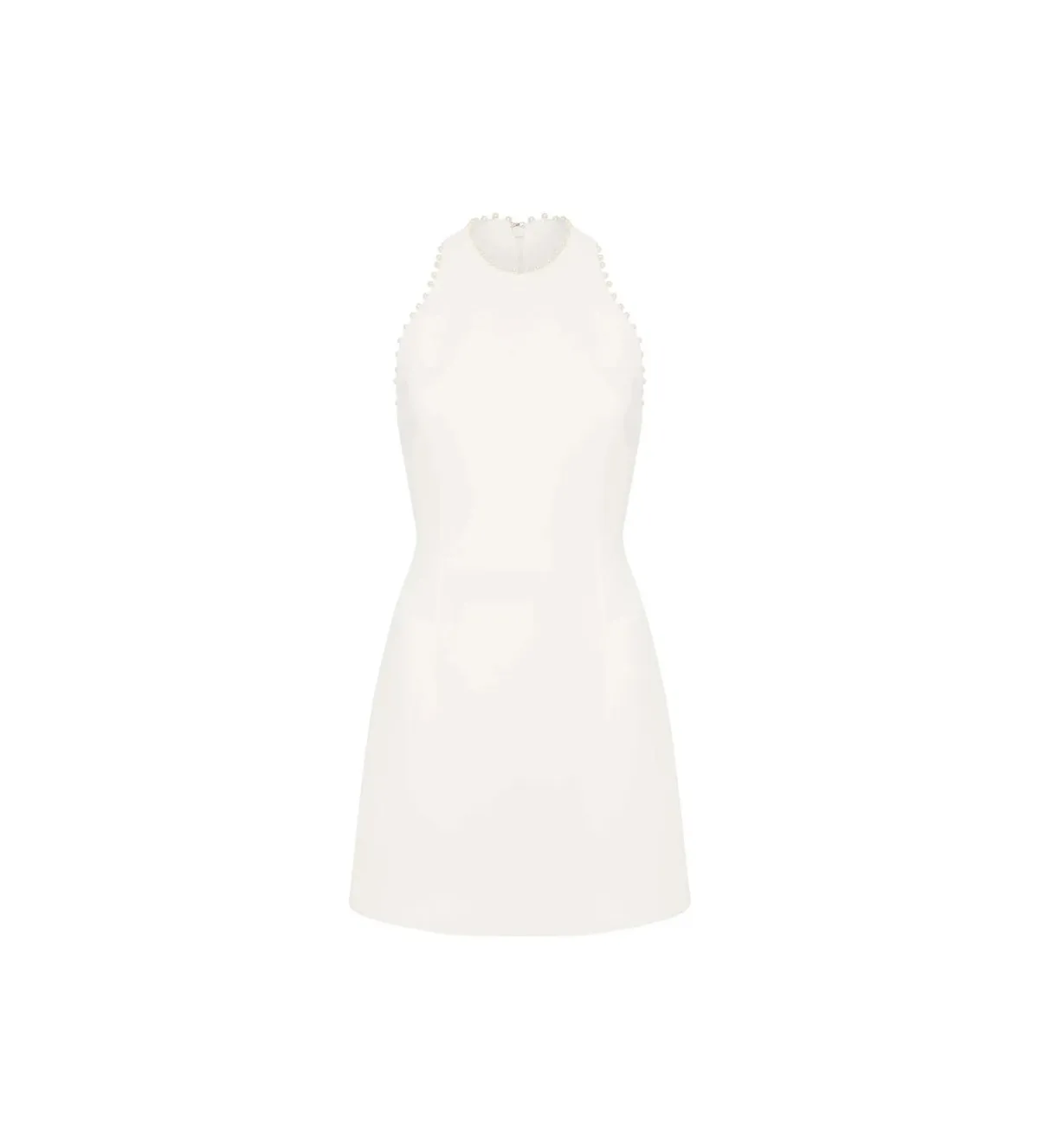 Rebecca Vallance Therese Bow Mini Dress White Size 6 - Image 5