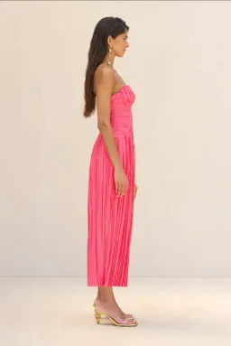 Cult Gaia Ashika Gown Sangria Size AU 8 for rent on The Volte - image 5
