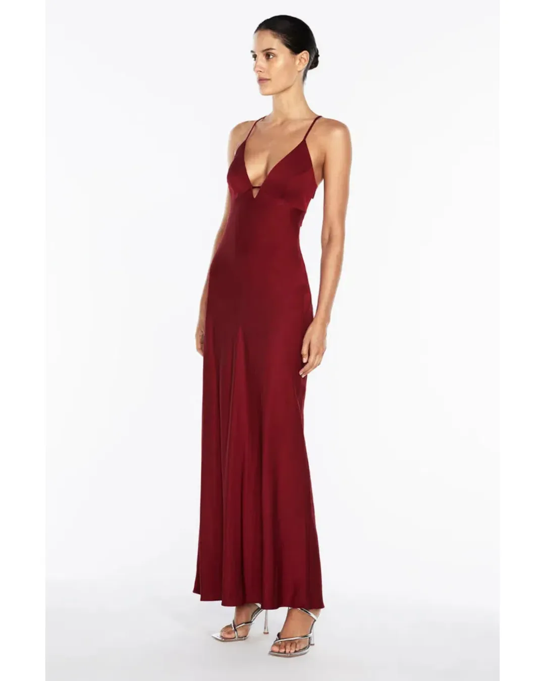 Manning Cartell Time To Shine Slip Dress Cranberry Size AU 6 for rent on The Volte - main image