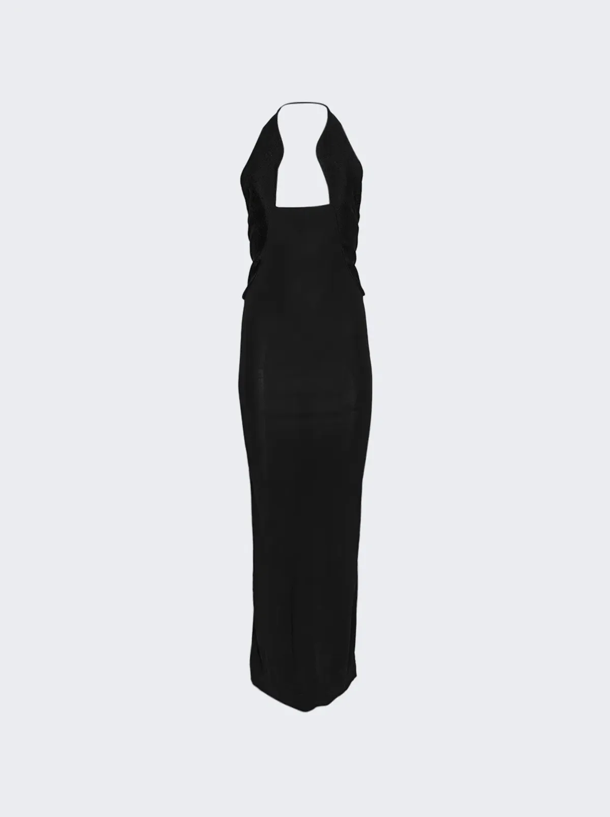 Christopher Esber Tailored Slope Halter Dress Black Size AU 6 - Image 5