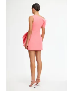 Acler Eddington Mini Dress Pink Rose Size AU 10 for rent on The Volte - image 3