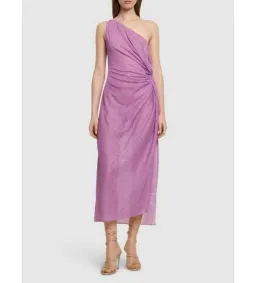 Oséree Lumiere Knot Dress Purple Size 10 for rent on The Volte - image 1