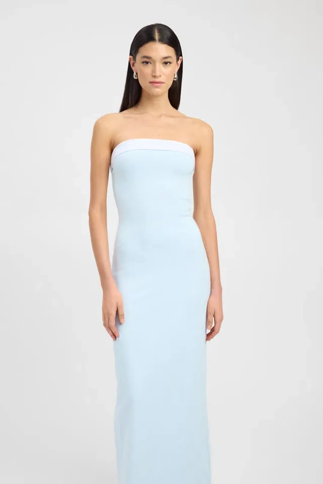 Kookai Lulu Dress in Baby Blue Size 40 / AU 12 for rent on The Volte - main image