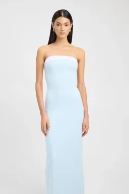 Kookai Lulu Dress in Baby Blue Size 40 / AU 12 for rent on The Volte - image 2