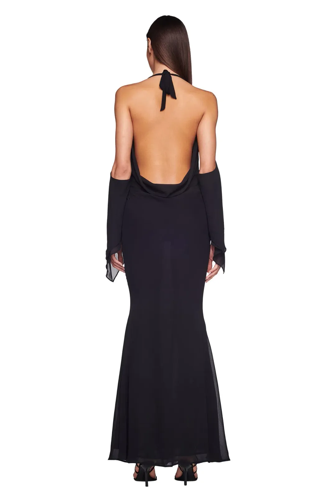 I.AM.GIA Rosanna Maxi Dress in Black Size 8 for rent on The Volte - main image