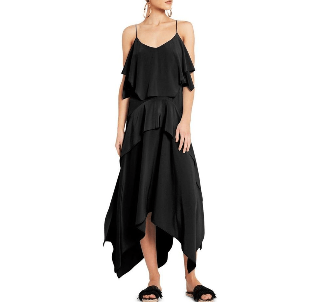 Sass & Bide Grand Connection Black Dress Sz 6 for rent on The Volte - main image