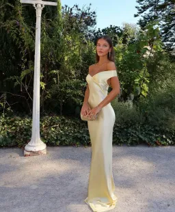 Natalie Rolt Bridget Gown in Yellow (1) for rent on The Volte - image 3