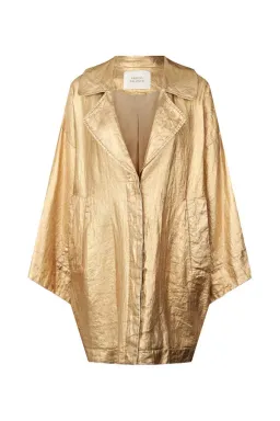 Rabens Saloner Jacqline Midas Jacket Gold Size AU 10 for rent on The Volte - image 3