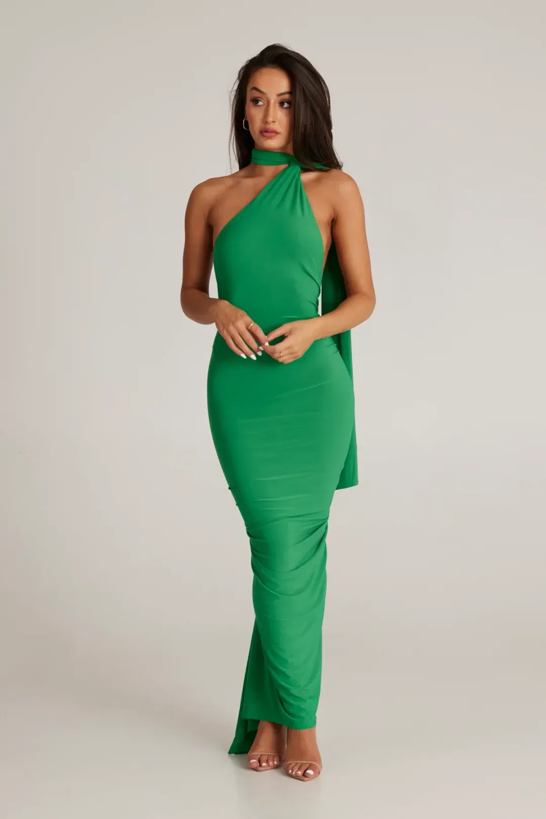 Melani The Label Leoni Gown Green Size M / AU 10 for rent on The Volte - main image