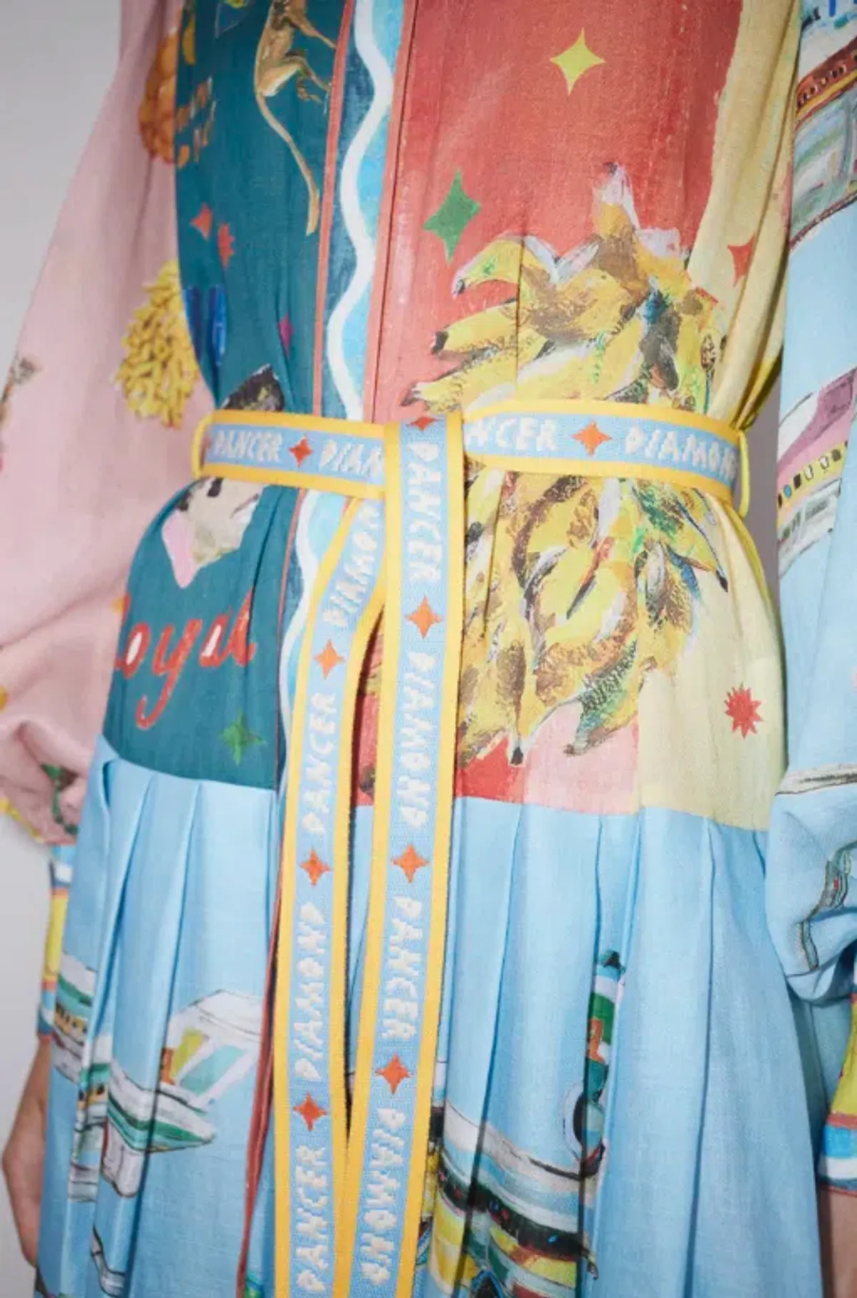 Alemais All Aboard Shirtdress Multi Size 10 - Image 5