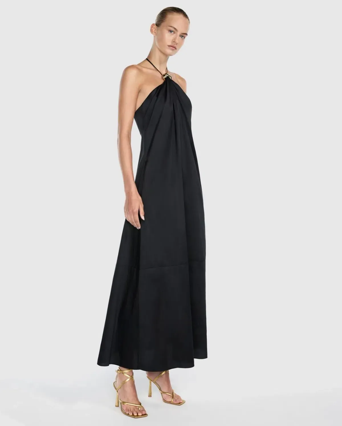 Manning Cartell Heart Lines Trapeze Maxi Dress - Black - Size 8 - Image 2