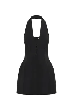Camilla and Marc Petra Mini Dress Black Size 6 for rent on The Volte - image 5
