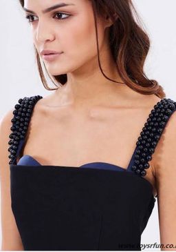 Midnight mood dress for rent on The Volte - image 2