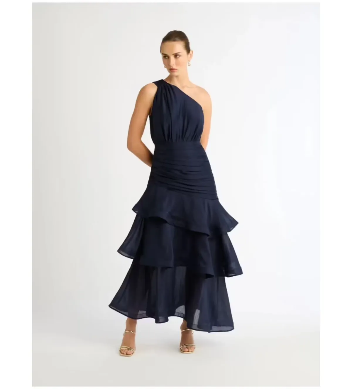 Sheike Casablanca Dress Navy Size AU 12 - Image 2