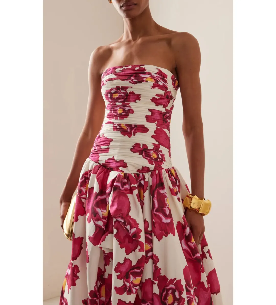 Aje Behold Maxi Dress in Boldly Blooming Size AU 6 for rent on The Volte - main image