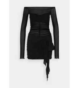 Bec & Bridge Marina Long Sleeve Mini Dress Black Size XS / AU 6 for rent on The Volte - image 6
