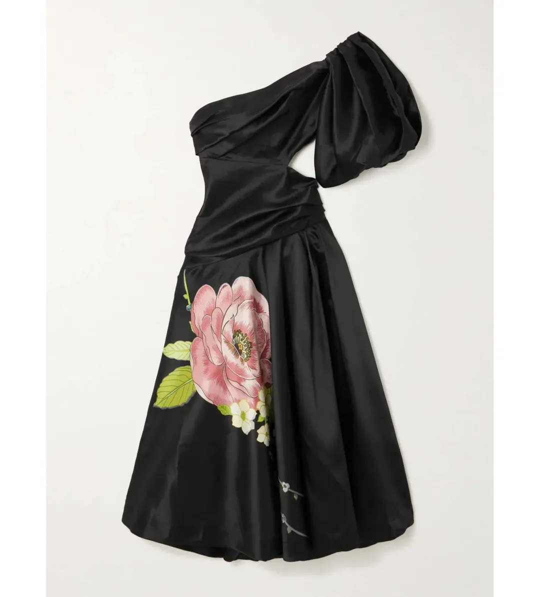 Alemais Regent Noir Gown Black Floral Size AU 16 for rent on The Volte - main image
