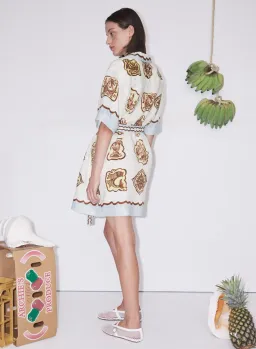 Alemais Relic Mini Dress Print Size 16 for rent on The Volte - image 2