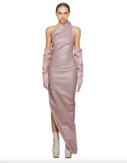 Rick Owens Athena Maxi Dress Pink Size XS/Au 6 for rent on The Volte - image 3