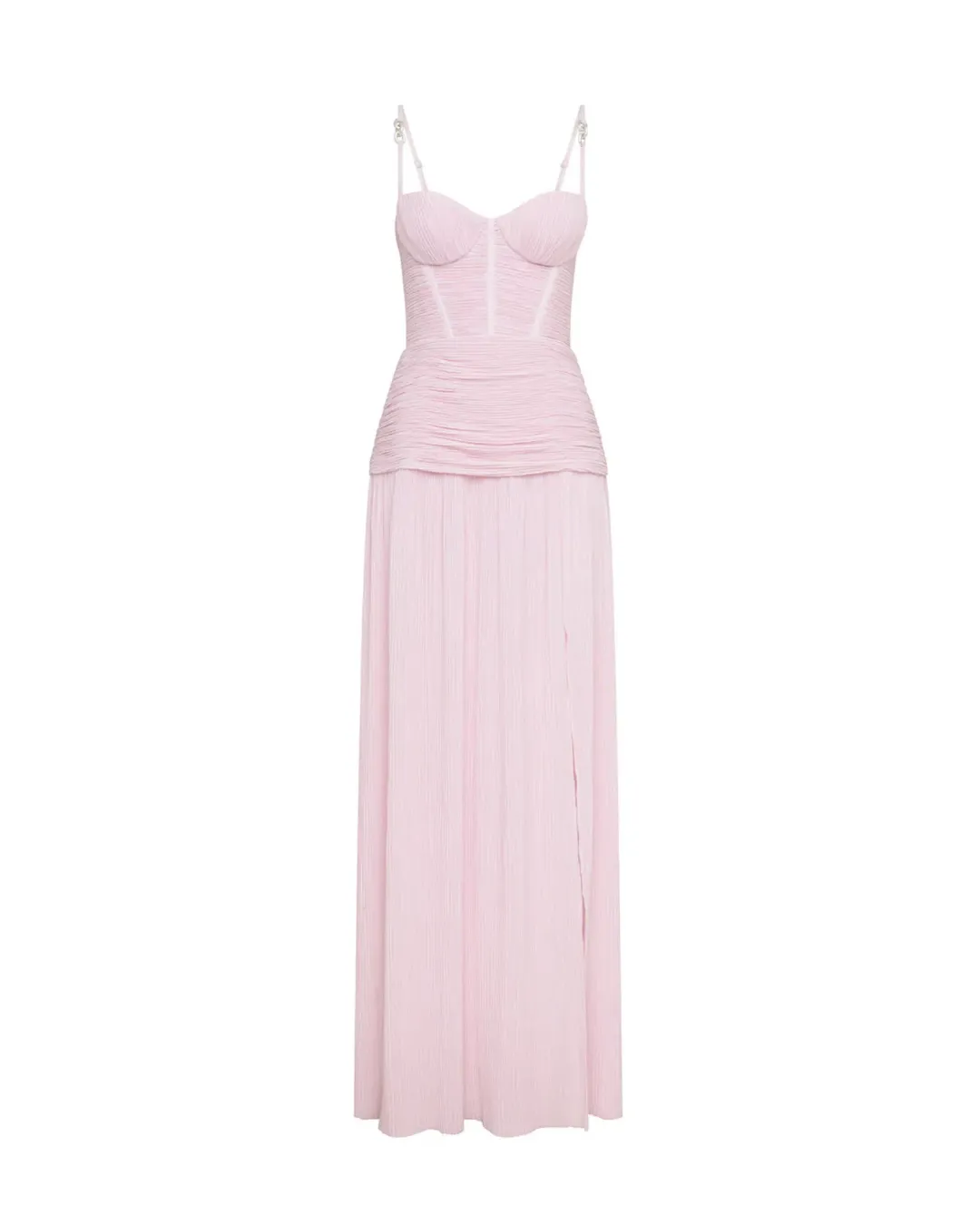 Manning Cartell Double Time Pleat Dress in Hydrangea Pink Size AU 10 for rent on The Volte - main image