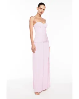 Manning Cartell Double Time Pleat Dress in Hydrangea Pink Size AU 10 for rent on The Volte - image 2