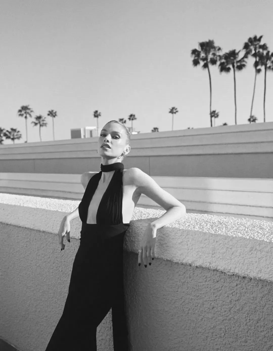 Helsa The Amber Dress Black Size XS / AU 6 for rent on The Volte - main image