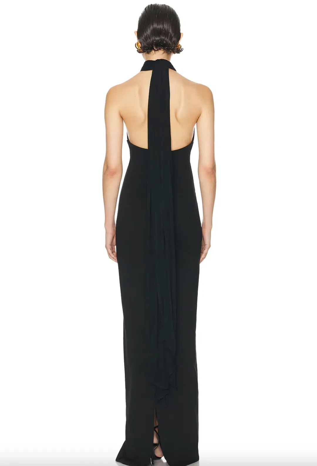 Helsa The Amber Dress Black Size XS / AU 6 for rent on The Volte - main image