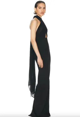 Helsa The Amber Dress Black Size XS / AU 6 for rent on The Volte - image 2