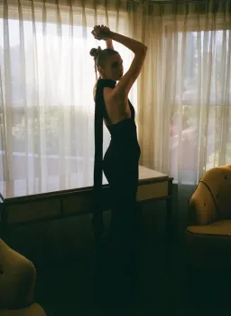 Helsa The Amber Dress Black Size XS / AU 6 for rent on The Volte - image 6