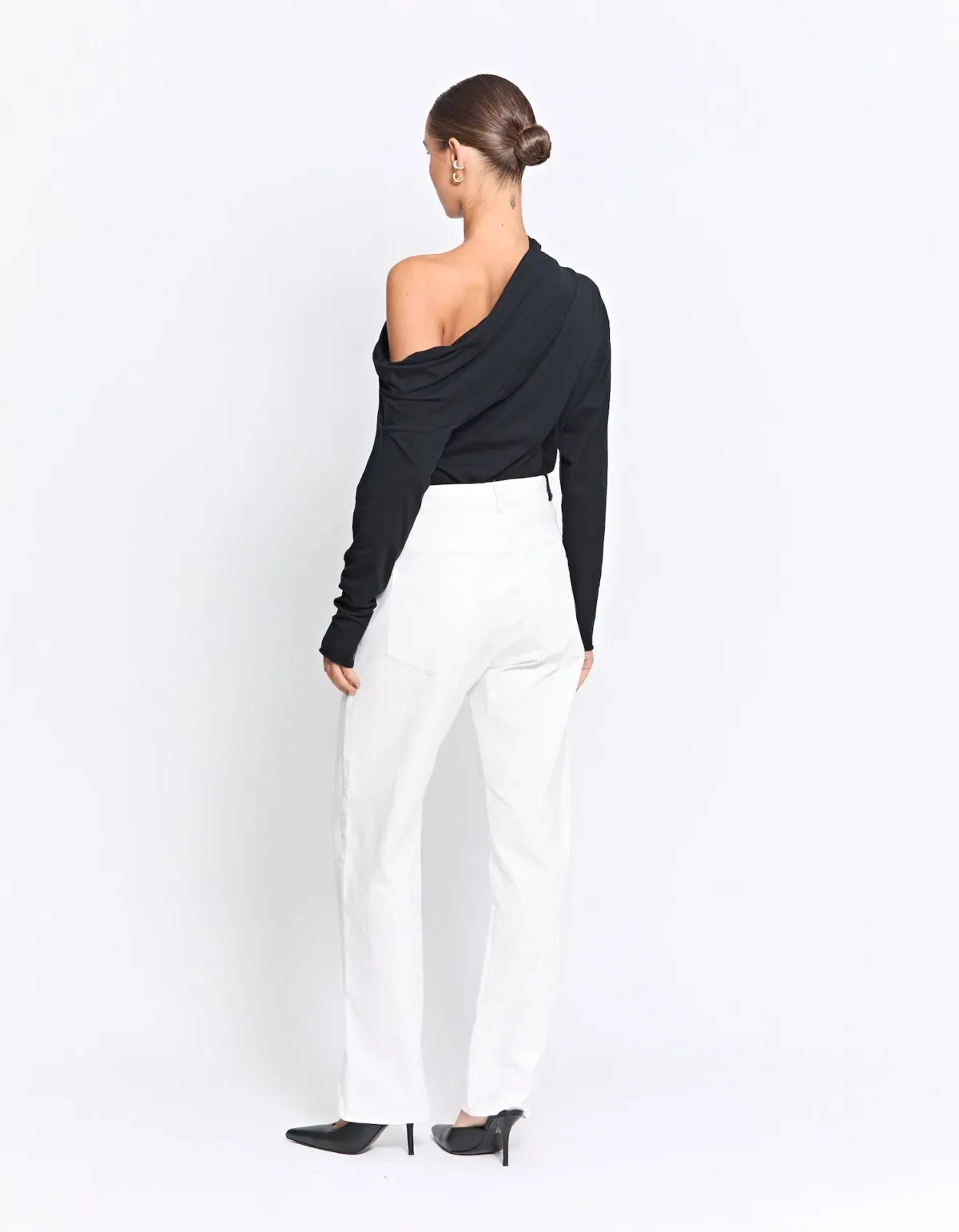 Pfeiffer Australian Organic Cotton Three Lakes Top in Black Size AU 10 - Image 2