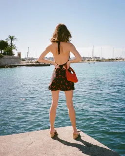 Realisation Par The Leila Mini Dress Cherie Print Size 6 for rent on The Volte - image 1