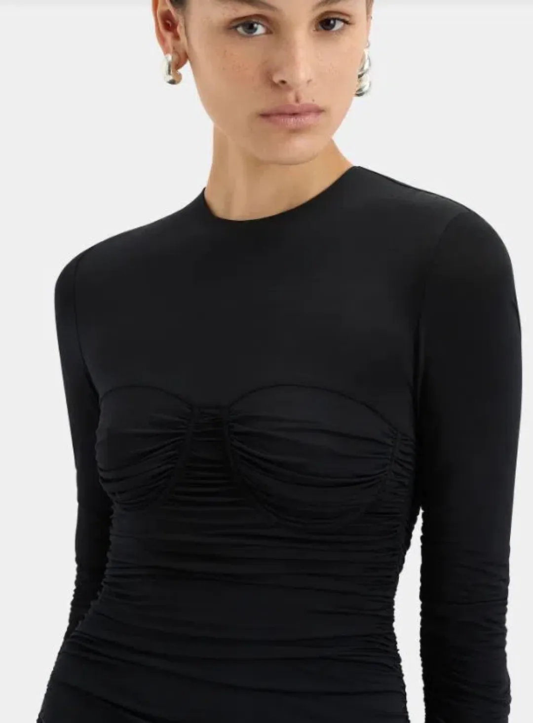 Sir Alessia Draped Gown Size 3 (12) for rent on The Volte - main image