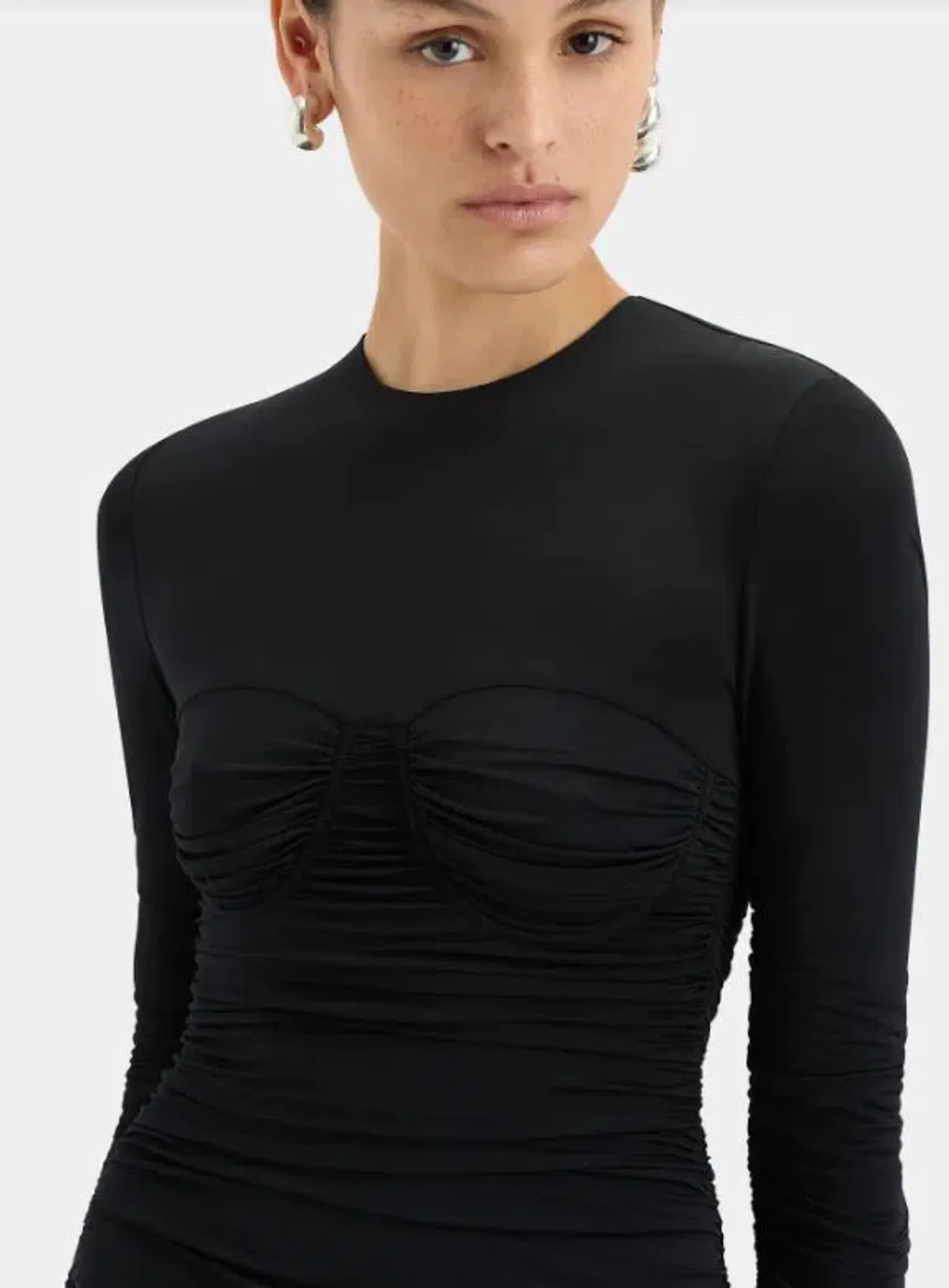 Sir Alessia Draped Gown Size 3 (12) - Image 3