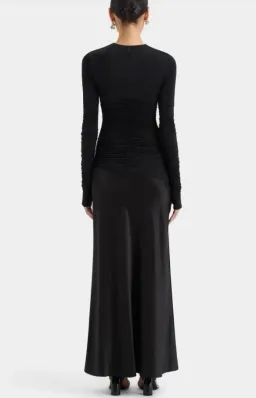 Sir Alessia Draped Gown Size 3 (12) for rent on The Volte - image 1