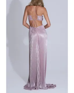 L'idee Avant Gown Dusty Shimmer Size AU 6 for rent on The Volte - image 3