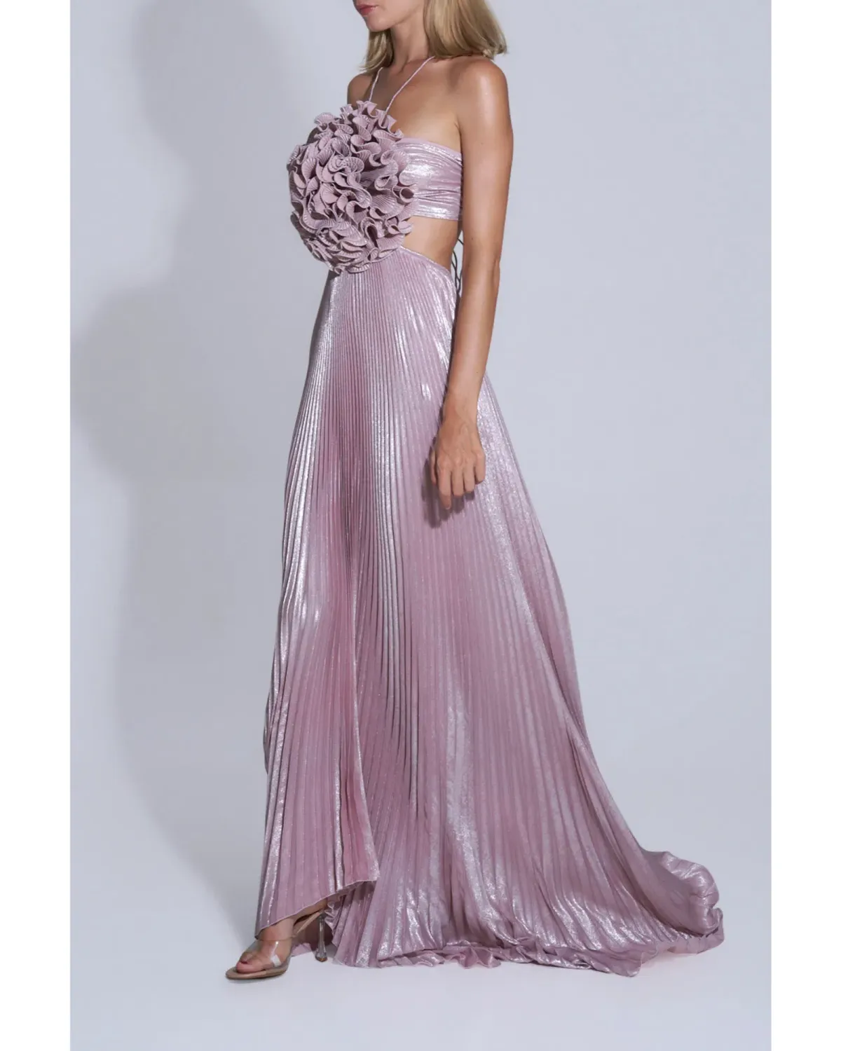 L'idee Avant Gown Dusty Shimmer Size AU 6 - Image 2