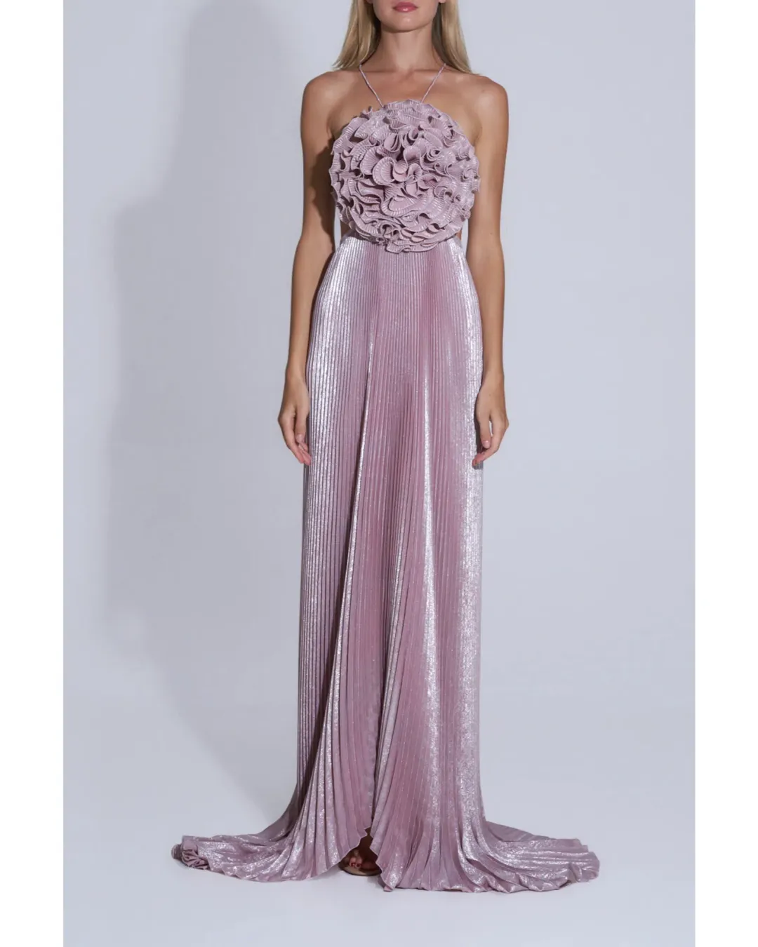 L'idee Avant Gown Dusty Shimmer Size AU 6 for rent on The Volte - main image