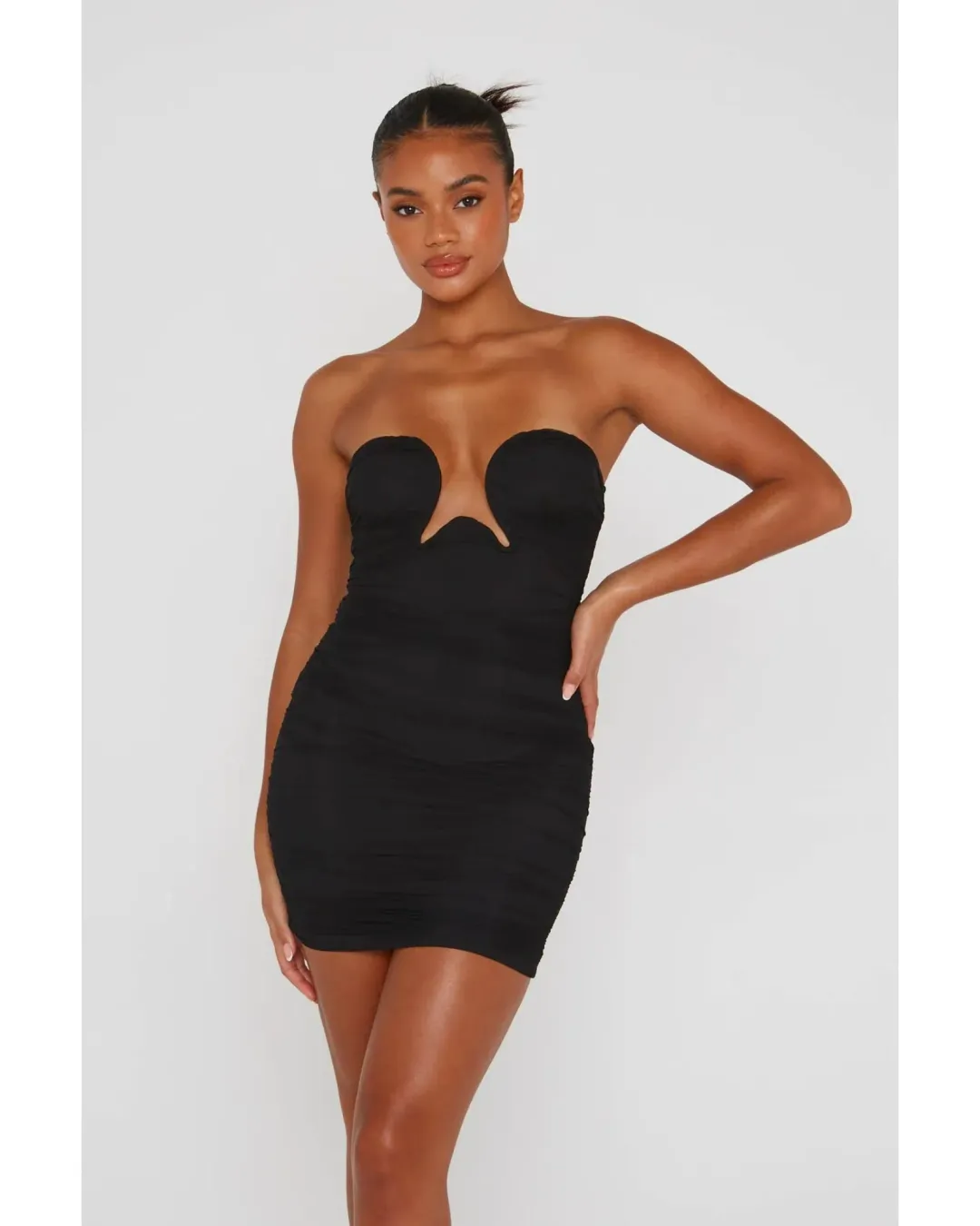 Maison Femalien Ella Dress Black Size AU 10 for rent on The Volte - main image