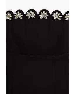 Rachel Gilbert Stella Mini Dress Black Size 4 / AU 14 for rent on The Volte - image 4