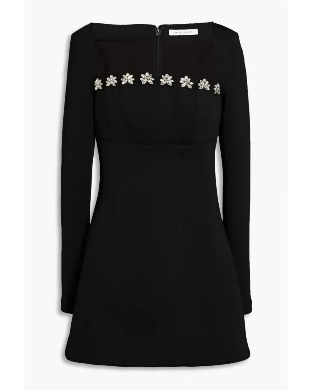 Rachel Gilbert Stella Mini Dress Black Size 4 / AU 14 for rent on The Volte - main image
