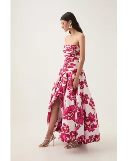 Aje Behold Maxi Dress in Boldly Blooming Size AU 6 for rent on The Volte - image 2