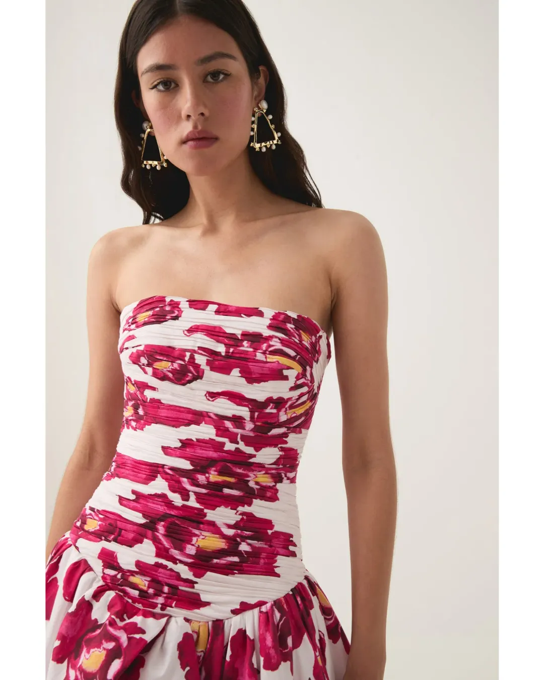 Aje Behold Maxi Dress in Boldly Blooming Size AU 6 for rent on The Volte - main image