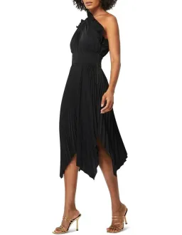 Mossman THE LADY LIKE MIDI DRESS Black Size AU 8 for rent on The Volte - image 3