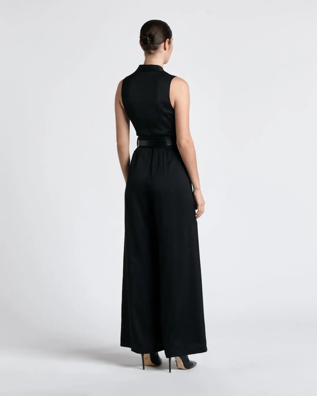 Cue Twill Utility Jumpsuit Black Size 14 for rent on The Volte - main image