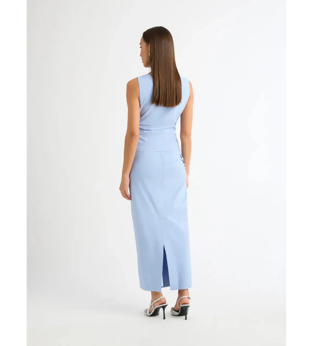 Sheike Lake Serenity Top Size AU 8 and Skirt Size AU 10 Set in Periwinkle for rent on The Volte - main image