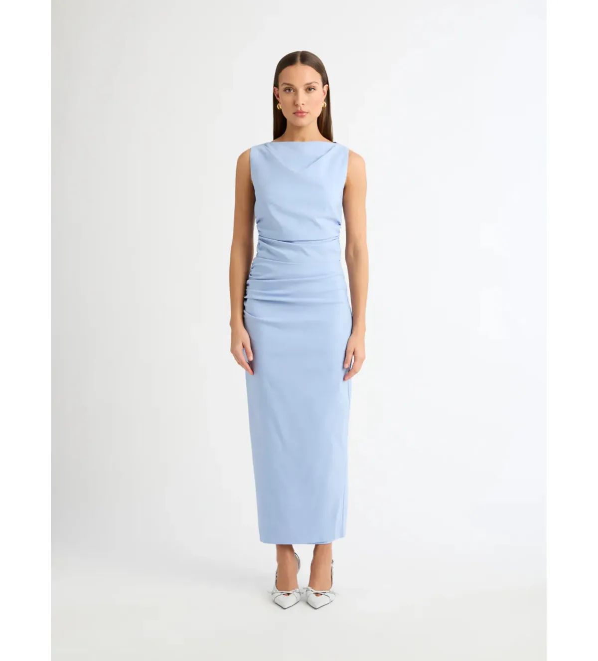 Sheike Lake Serenity Top Size AU 8 and Skirt Size AU 10 Set in Periwinkle - Image 8