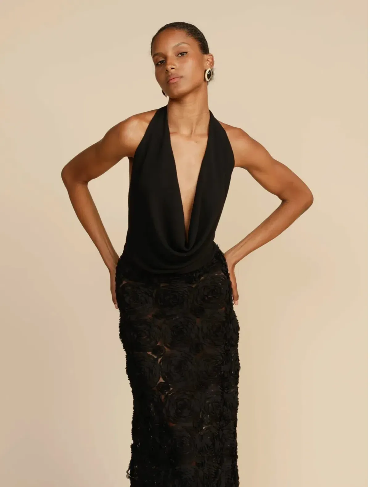 Arcina Ori Adriana Dress in Black Size AU 6 - Image 2