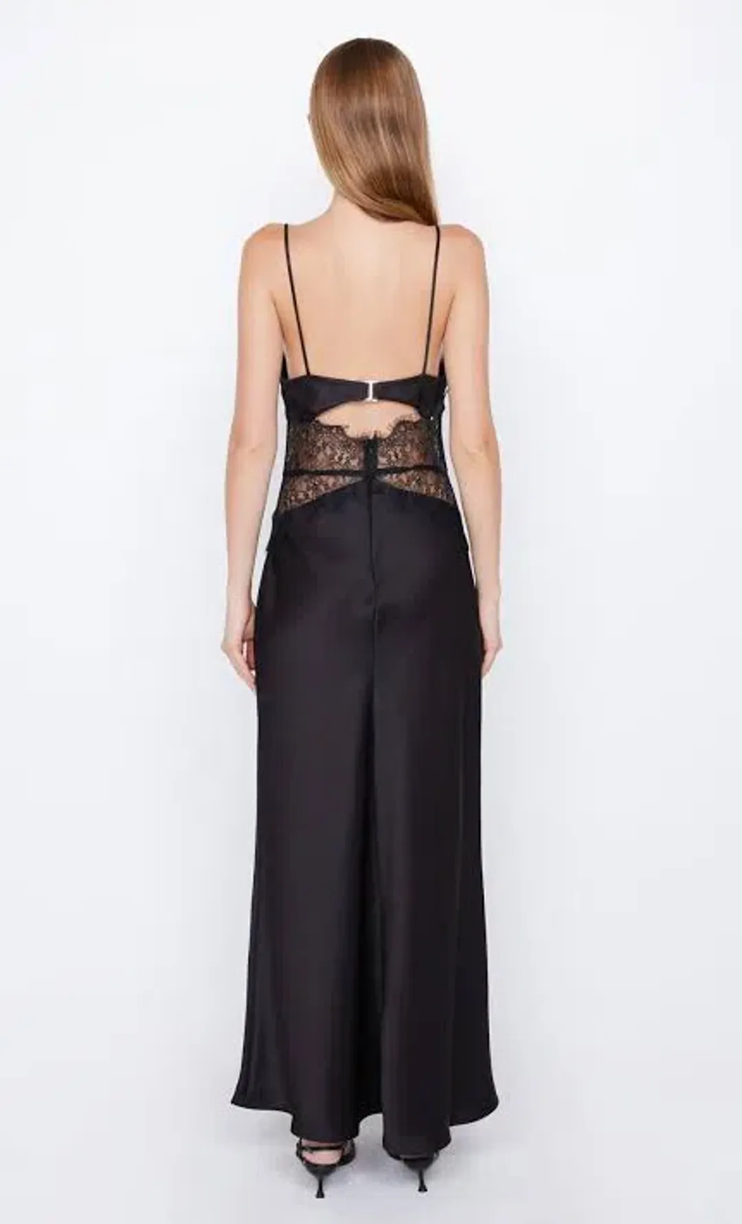 Bec & Bridge Camille Maxi Dress Black Size 8 for rent on The Volte - main image
