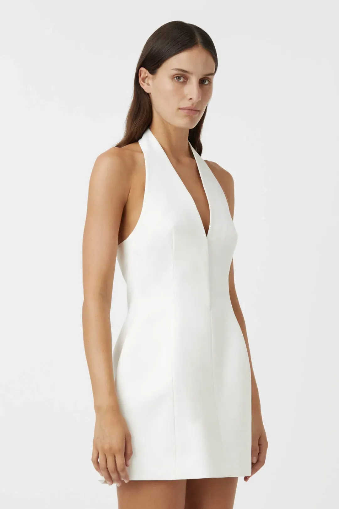 Camilla and Marc Petra Mini Dress in White Size 8 for rent on The Volte - main image