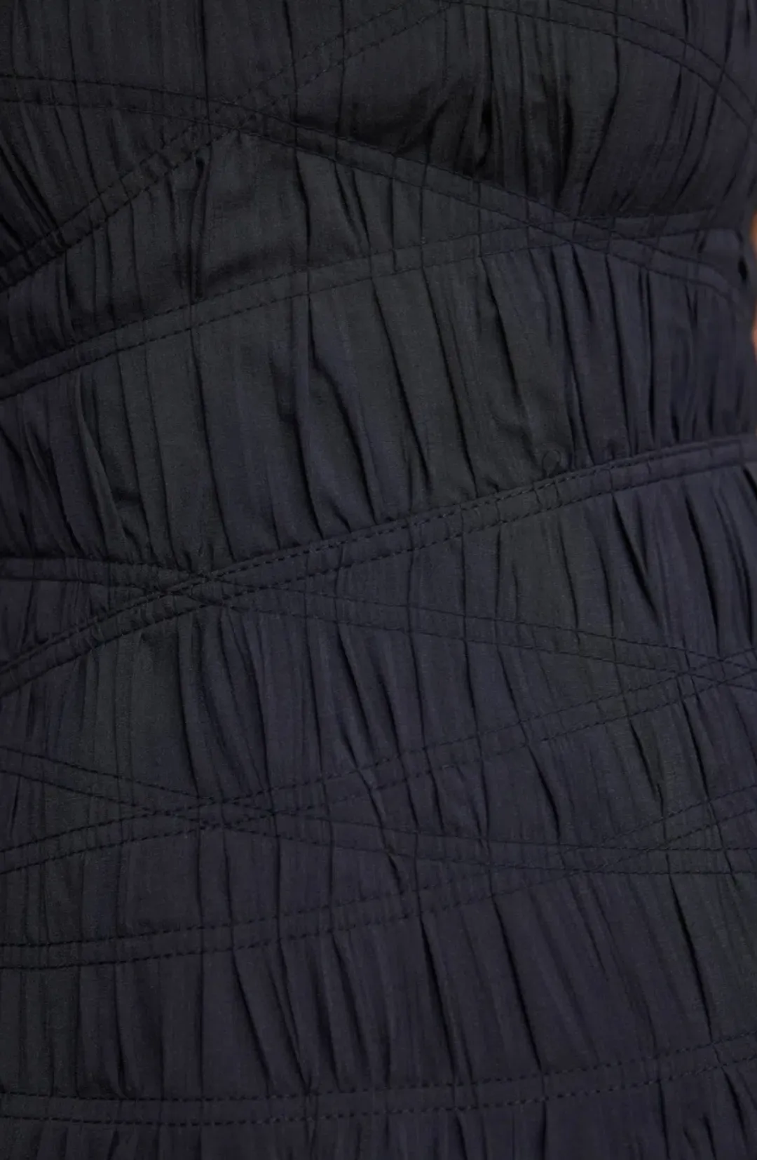 Acler Black Bristol Midi Dress in Black Size AU 10 for rent on The Volte - main image